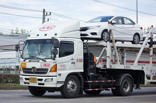 A.N.I. Logistics delivery vehicle